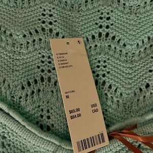 Urban Outfitters NWT Blair Crochet Square Neck Sweater